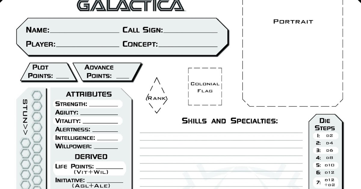 BATTLESTAR GALACTICA ROLE PLAYING GAME PDF